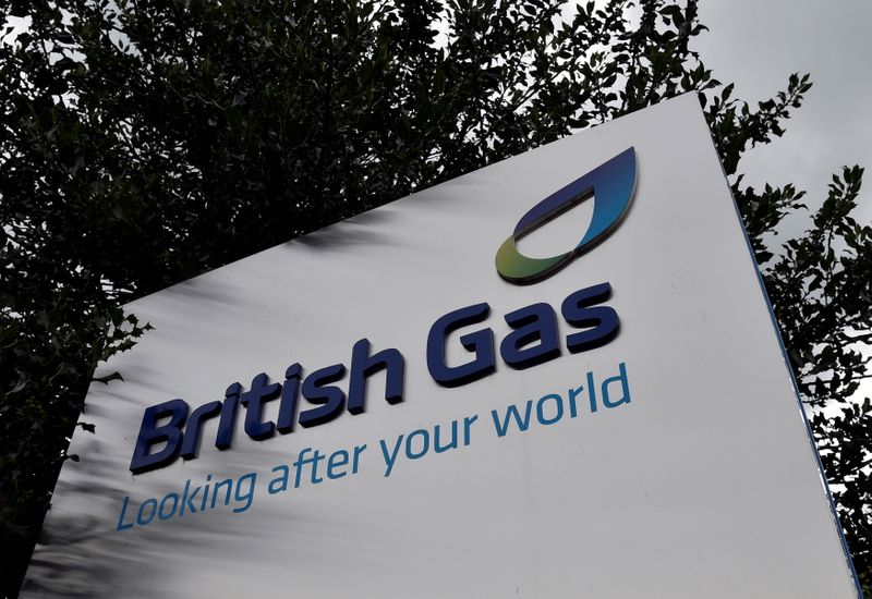 &copy; Reuters. FILE PHOTO: A British Gas sign is seen outside its offices in Staines in southern England, July 31, 2014. REUTERS/Toby Melville