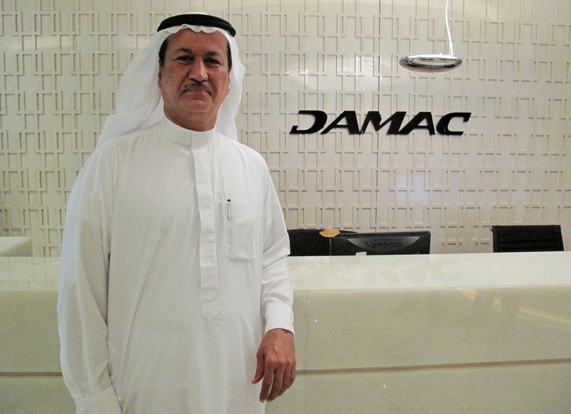 &copy; Reuters. Hussain Sajwani, fondatore e presidente della Damac Properties di Dubai nel suo ufficio a Dubai, 30 agosto 2017. REUTERS/Saeed Azhar