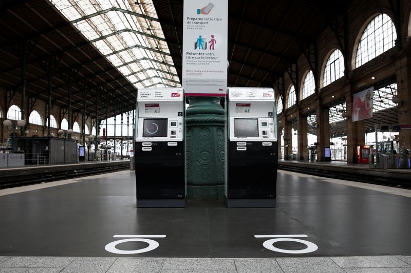 &copy; Reuters. La SNCF a annoncé mardi l'abandon du projet de rénovation de la Gare du Nord, à Paris, indiquant que les termes du contrat conclu en 2019 avec le groupe Ceetrus n'étaient pas respectés. /Photo d'archives/REUTERS/Benoit Tessier
