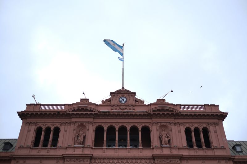 &copy; Reuters. Palácio presidencial Casa Rosada em Buenos Aires
29/10/2019
REUTERS/Carlos Garcia Rawlins