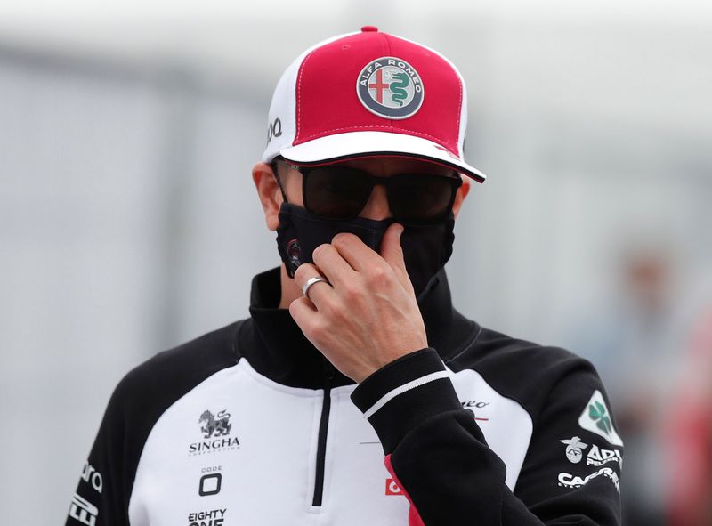 &copy; Reuters. Kimi Raikkonen de Alfa Romeo en el Circuito de Zandvoort, Holanda, 2 de septiembre de 2021. REUTERS/Benoit Tessier