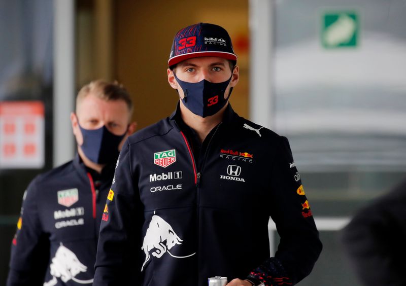 &copy; Reuters. Piloto Max Verstappen, da Red Bull 
23/09/2021
REUTERS/Anton Vaganov