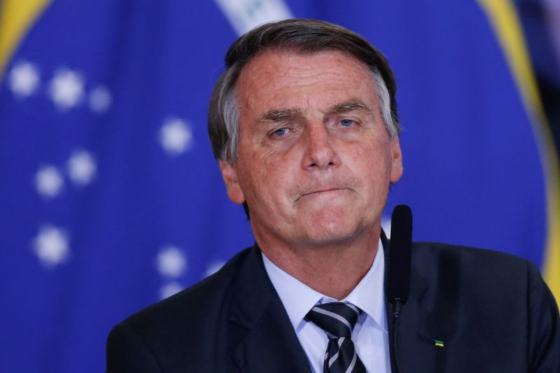 Brazil's Bolsonaro says UK's Johnson sought 'emergency' food deal, embassy differs