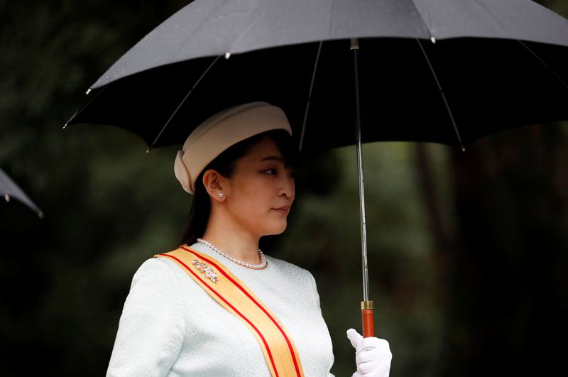 &copy; Reuters. الأميرة اليابانية ماكو في صورة من أرشيف رويترز.
