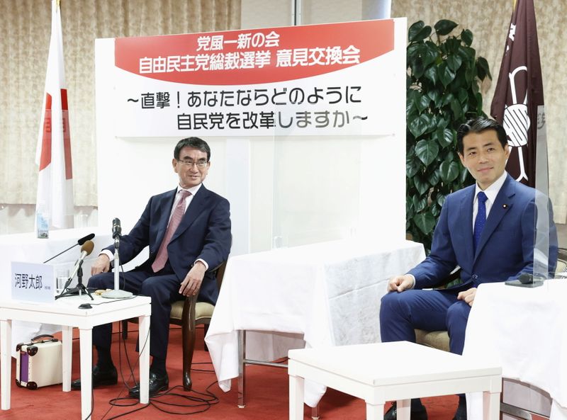 Junior Japanese lawmakers emerge as force in wide-open PM race