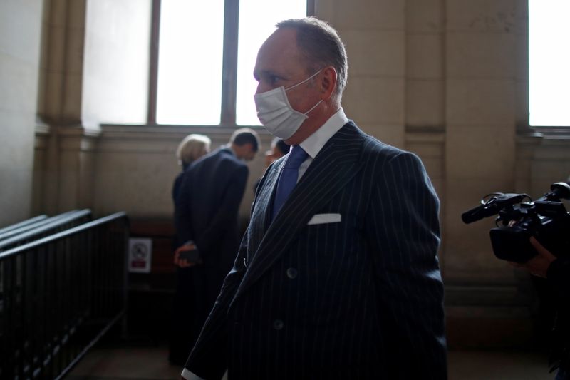 &copy; Reuters. UBS General Counsel Markus Diethelm arrives at the Paris Appeals Court as French judges are set to rule today on Swiss bank UBS's delayed appeal against a 4.5 billion-euro fine for allegedly helping wealthy clients stash undeclared assets offshore, in Par