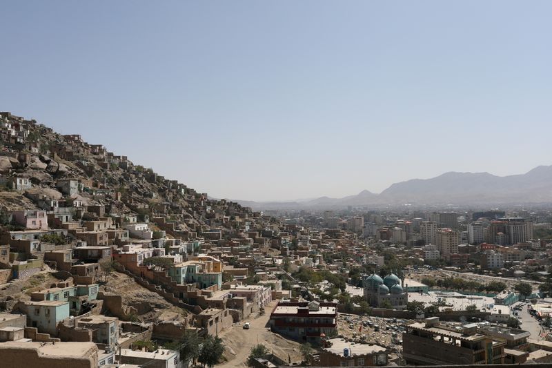 &copy; Reuters. Vista geral da cidade de Cabul
05/09/2021
WANA (West Asia News Agency) via REUTERS