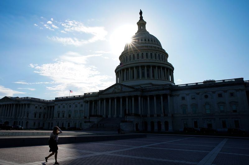 © Reuters. The U.S. Capitol is seen in Washington, U.S., September 27, 2021. REUTERS/Elizabeth Frantz