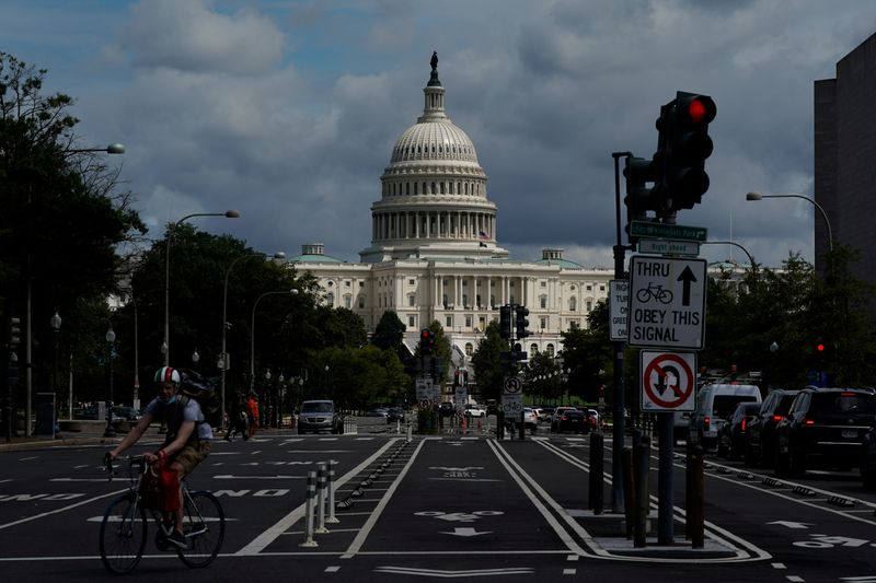 &copy; Reuters. FILE PHOTO: The U.S. Capitol Building is pictured in Washington, U.S., August 20, 2021. REUTERS/Elizabeth Frantz