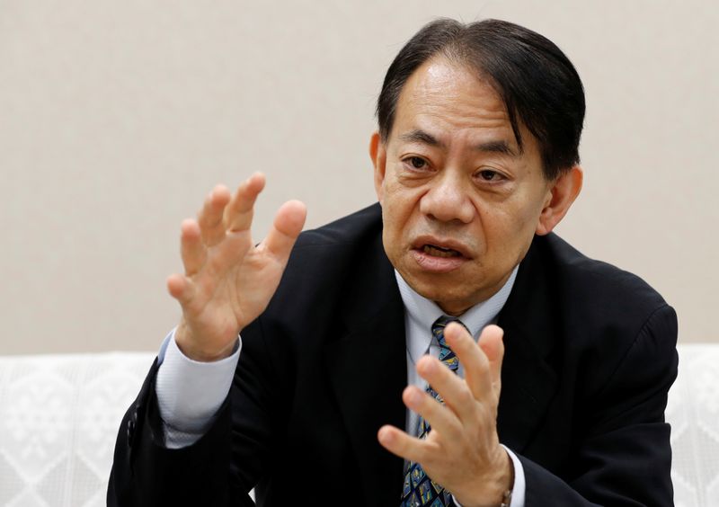 &copy; Reuters. FILE PHOTO: Asian Development Bank President-elect Masatsugu Asakawa speaks during an interview with Reuters in Tokyo, Japan, November 29, 2019. Picture taken on November 29, 2019. REUTERS/Kim Kyung-Hoon