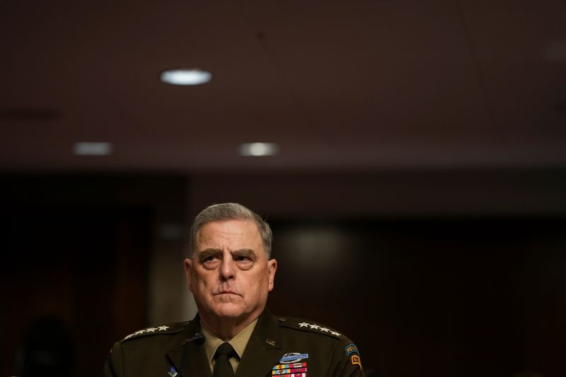 Under fierce Republican attack, U.S. General Milley defends calls with China