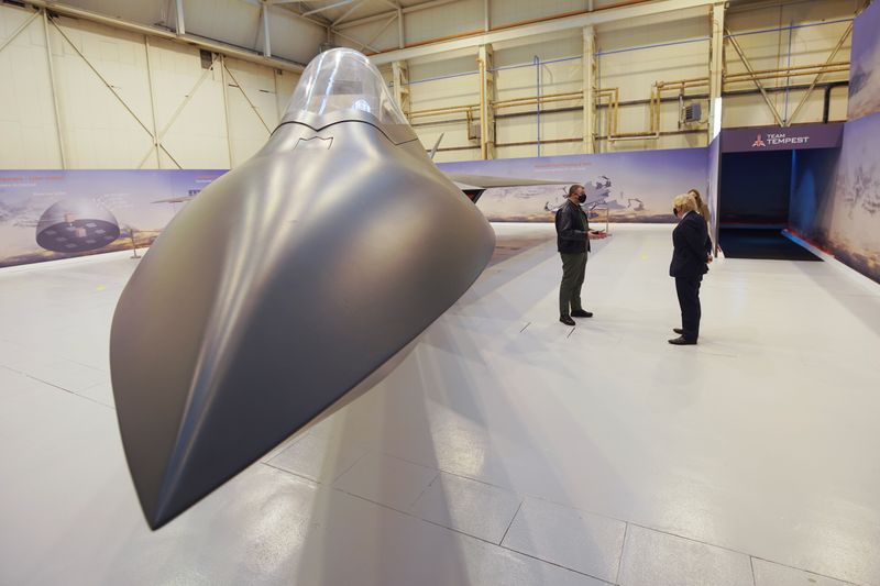 &copy; Reuters. BAE Systems a déclaré mercredi que le projet de nouvel avion de combat emmené par le Royaume-Uni et baptisé Tempest (photo) allait conclure d'ici la fin de l'année des partenariats avec l'Italie et la Suède et que des discussions étaient en cours a