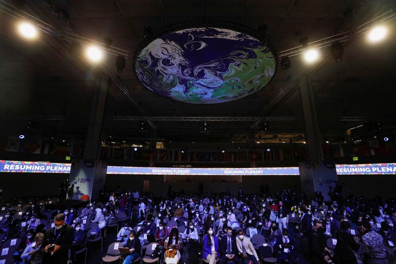 &copy; Reuters. Encontro pré-COP26 Youth4Climate em Milão
29/09/2021
REUTERS/Guglielmo Mangiapane