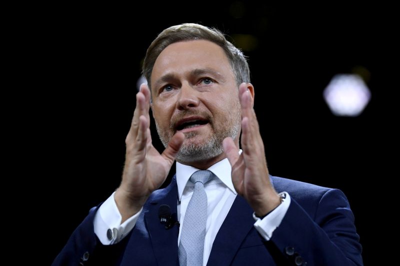 &copy; Reuters. Líder do Partido Liberal Democrático da Alemanha, Christian Lindner, em Berlim
19/09/2021 REUTERS/Annegret Hilse