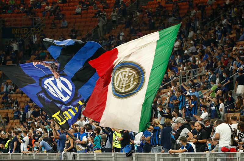 Soccer-Italy's Inter Milan doubles full-year loss in 2020-21