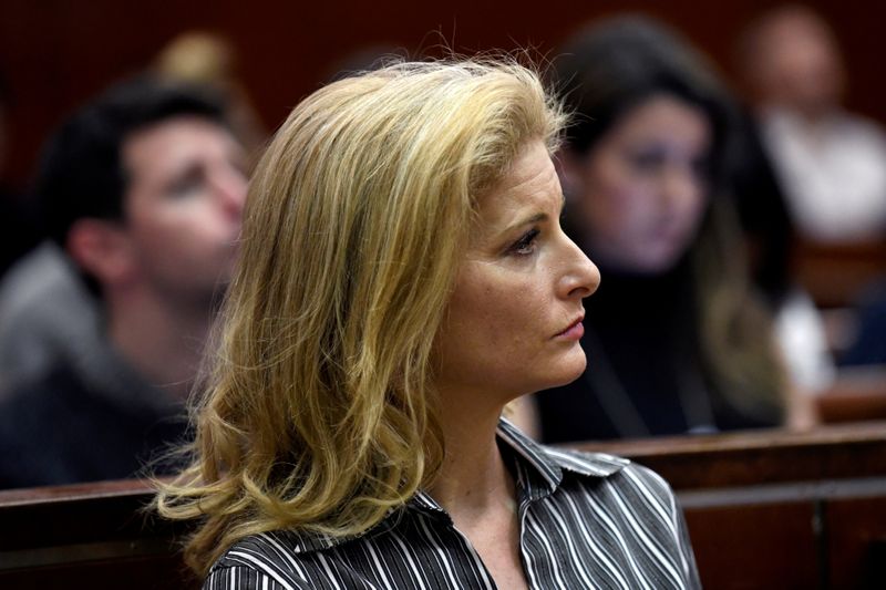 &copy; Reuters. FILE PHOTO: Summer Zervos, a former contestant on The Apprentice, appears in New York State Supreme Court during a hearing on a defamation case against U.S. President Donald Trump in Manhattan, New York, U.S., December 5, 2017. REUTERS/Barry Williams/Pool
