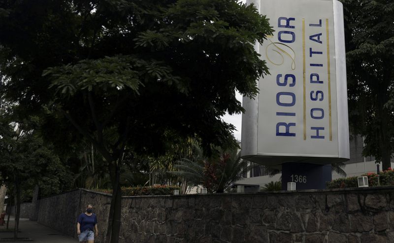 &copy; Reuters. Hospital da Rede D'Or no Rio de Janeiro
 11/2/2021 REUTERS/Ricardo Moraes