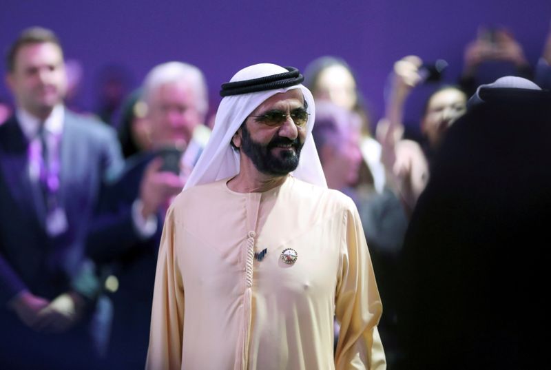 © Reuters. الشيخ محمد بن راشد آل مكتوم رئيس وزراء الإمارات وحاكم دبي - صورة من أرشيف رويترز. 