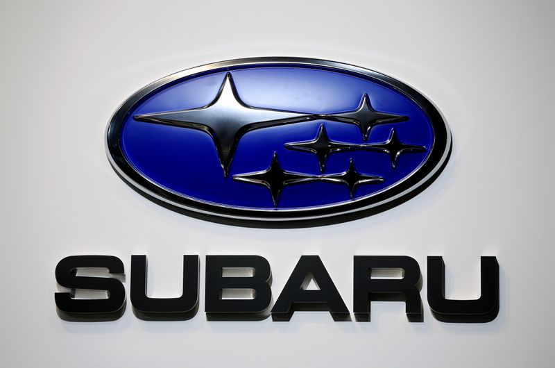 &copy; Reuters.   ＳＵＢＡＲＵ（スバル）は７日、スポーツ多目的車（ＳＵＶ）「レガシィ　アウトバック」の国内市場向け新型車を発表した。写真は都内で２０１９年１０月撮影（２０２１年　ロイター