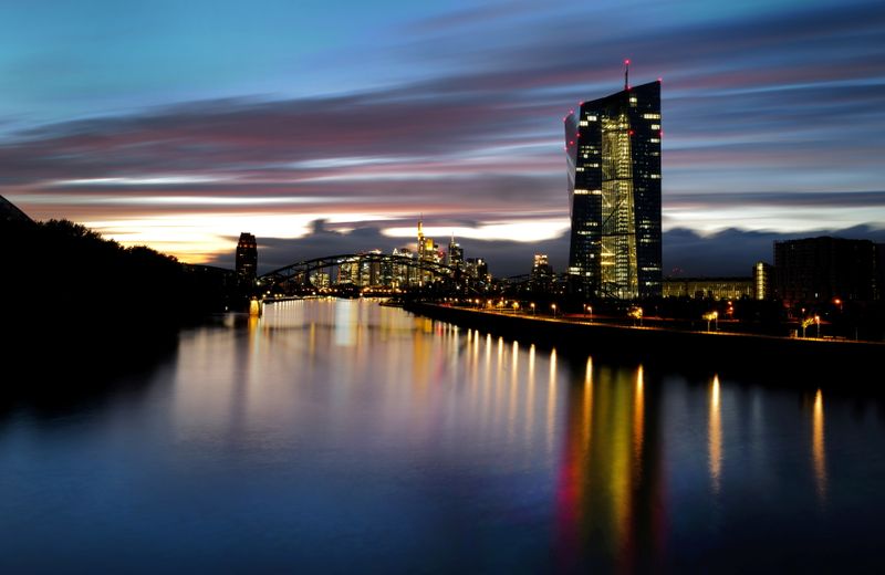 &copy; Reuters. Sede do BCE em Frankfurt
04/10/2021. 
REUTERS/Kai Pfaffenbach