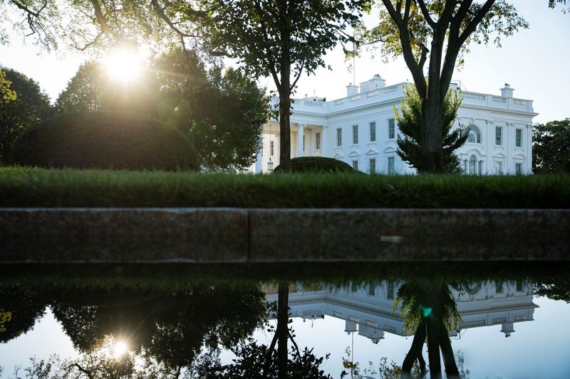 &copy; Reuters. Uma visão geral da Casa Branca em Washington, EUA, 2 de outubro de 2021. REUTERS/Al Drago