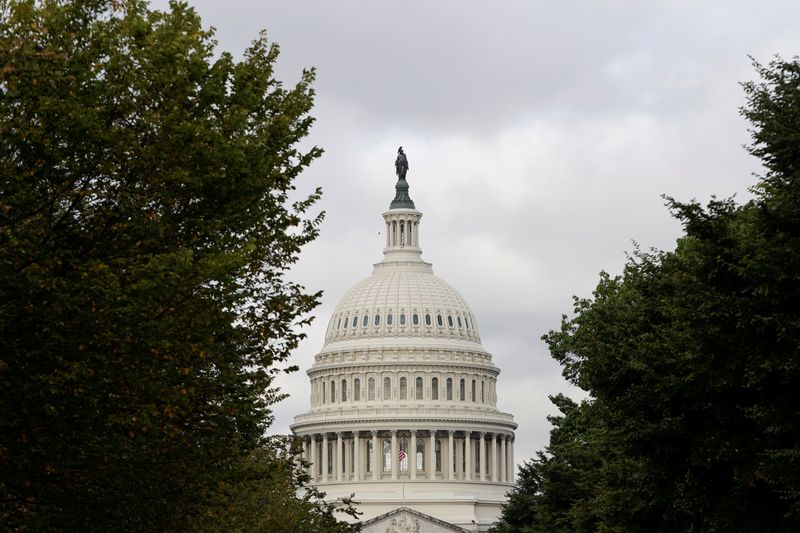 &copy; Reuters. Capitólio dos EUA em Washington
07/12/2021. 
     REUTERS/Joshua Roberts