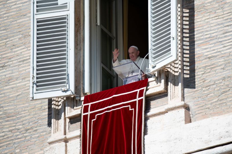 &copy; Reuters. Foto del domingo del Papa Francisco en el Vaticano. 
Oct 10, 2021. Vatican Media/­Handout via REUTERS   
ATENCIÓN EDITORES, ESTA IMAGEN FUE SUMINISTRADA POR UNA TERCERA PARTE. 
