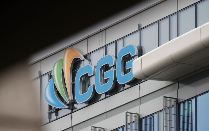 &copy; Reuters. CGG a annoncé lundi une hausse de 35% sur un an de son chiffre d'affaires au troisième trimestre, confirmant la reprise en cours dans le secteur des géosciences. /Photo d'archives/REUTERS/Christian Hartmann