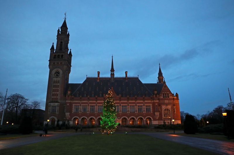 &copy; Reuters. La Corte di Giustizia dell'Aja. Paesi Bassi, 11 dicembre 2019 REUTERS/Yves Herman/Files/File Photo