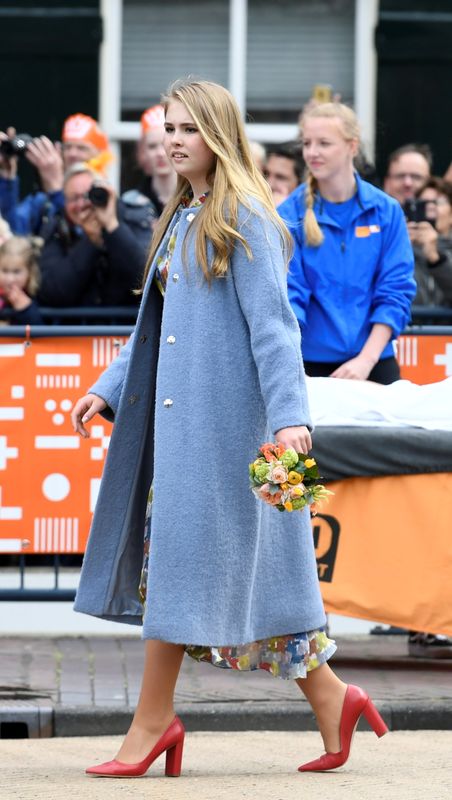 &copy; Reuters. 　１０月１２日、オランダのルッテ首相は、同国王室のカタリナアマリア王女（１７）（写真）について、王位継承権を放棄せずにいかなる性別の相手とも結婚する権利があるという見解を