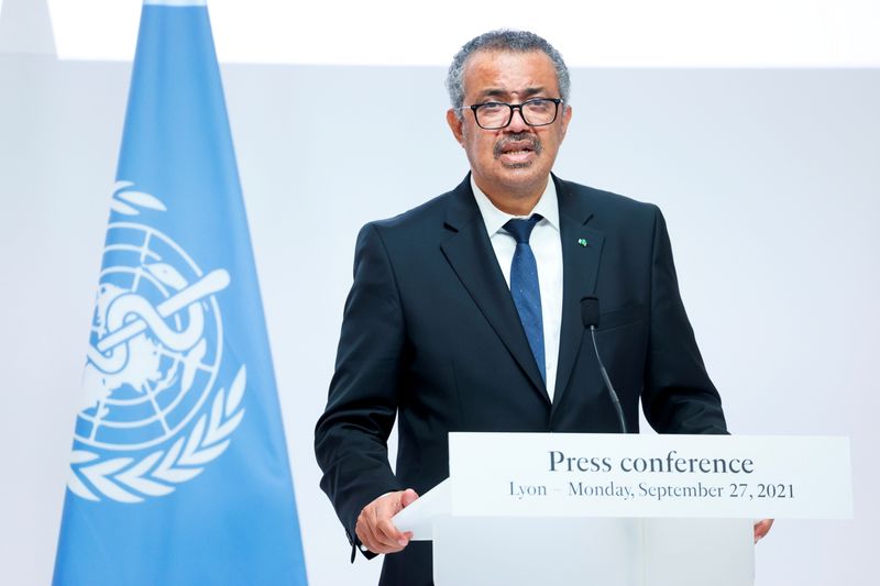 WHO chief urges COVID-19 vaccine sharing to make mass coverage 'reality'