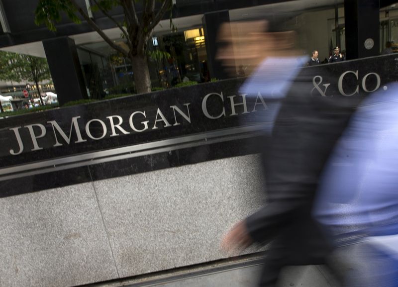 &copy; Reuters. JP Morgan em Manhattan, Nova York
20/10/2015 REUTERS/Mike Segar