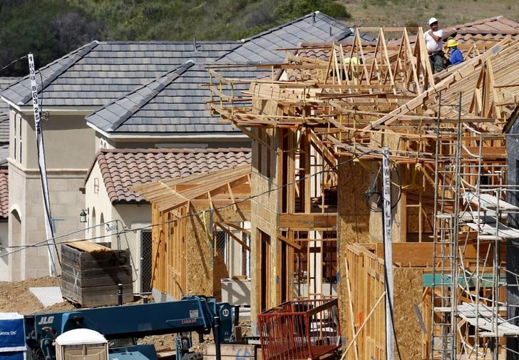 &copy; Reuters. Construção de nova moradia em San Marcos, na Califórnia 
20/03/2015 REUTERS/Mike Blake