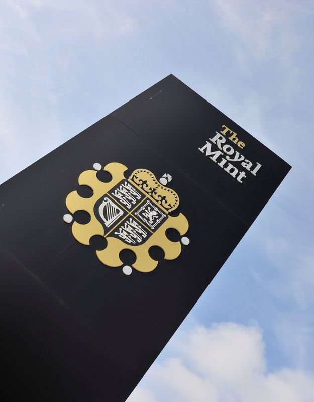 &copy; Reuters. FILE PHOTO: A sign is seen outside the Royal Mint, in Cardiff March 5, 2011.  REUTERS/Toby Melville/File Photo