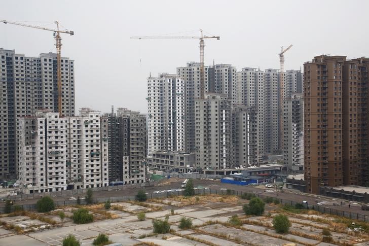 &copy; Reuters. Canteiro de obras de apartamentos residenciais em Pequim, China
27/09/2018 REUTERS/Thomas Peter