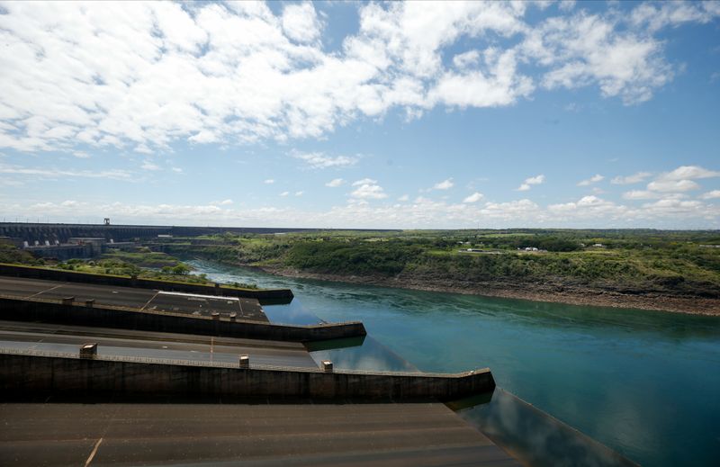 &copy; Reuters. Hidrelétrica de Itaipu, vista do lado paraguaio
11/10/2021
REUTERS/Cesar Olmedo