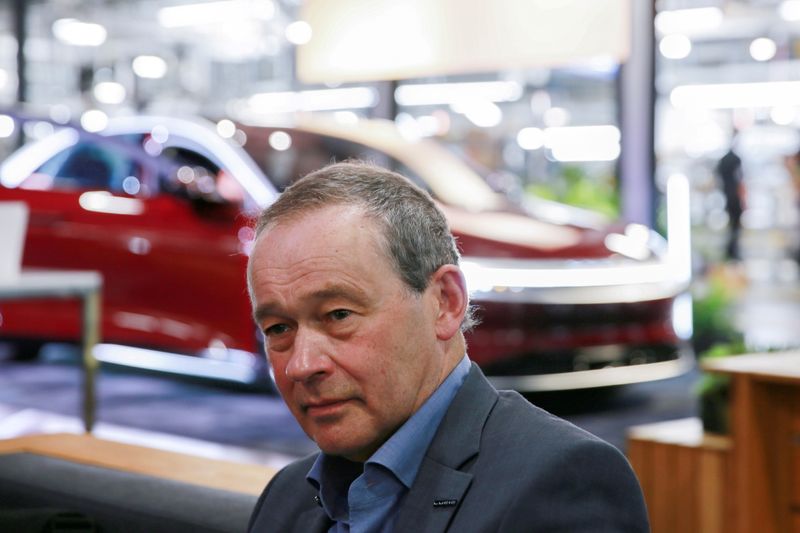 © Reuters. CEO da Lucid Motors, Peter Rawlinson   
28/09/2021
REUTERS/Caitlin O'Hara/File Photo