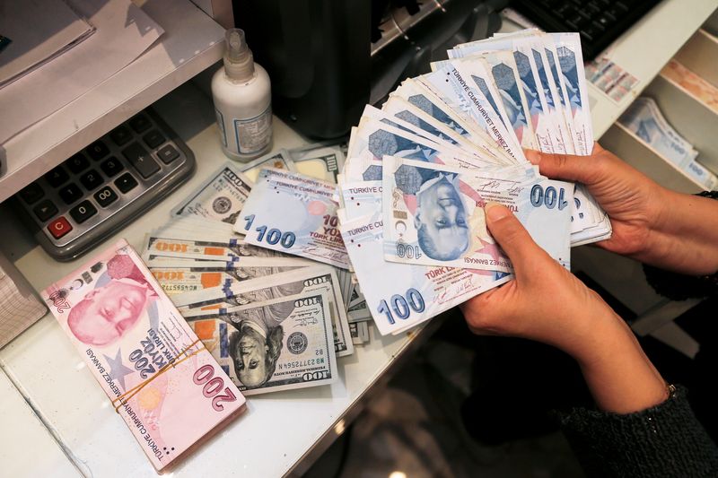 Turkish lira bounces back from record low after Erdogan soothes diplomatic fears
