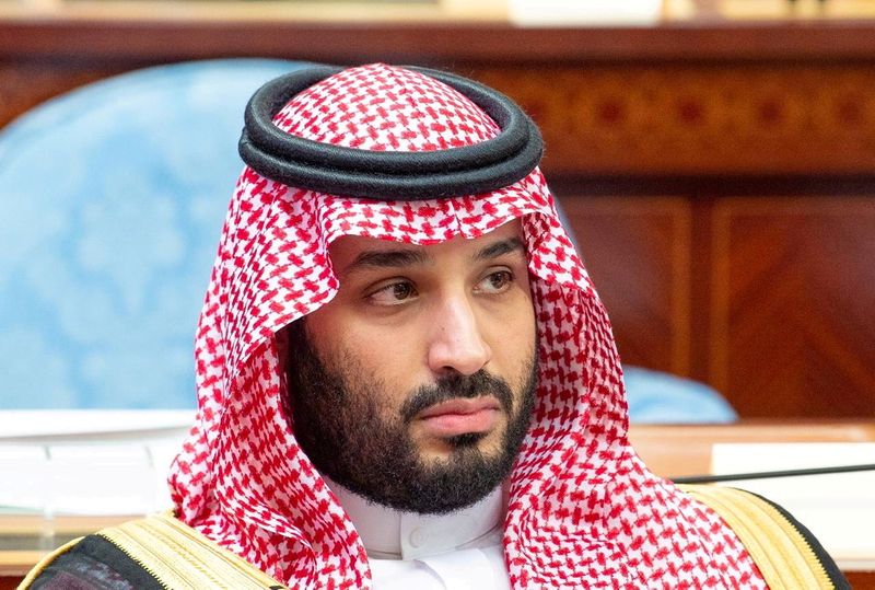 &copy; Reuters. ولي العهد السعودي الأمير محمد بن سلمان في الرياض بصورة من أرشيف رويترز.