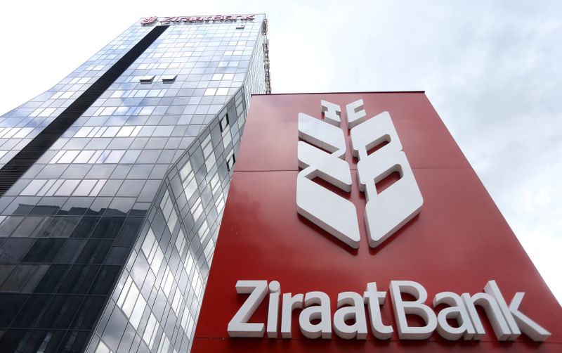 &copy; Reuters. Fachada de unidade do Ziraat Bank em Sarajevo, Bósnia e Herzegovina
16/05/2018
REUTERS/Dado Ruvic