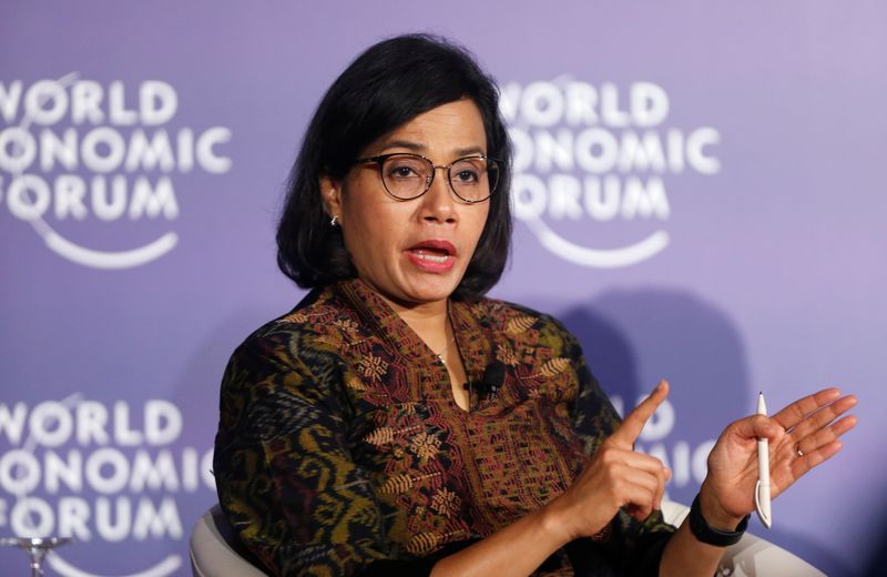 © Reuters. Ministra das Finanças da Indonésia, Sri Mulyani Indrawati,
12/09/2018
REUTERS/ Nguyen Huy Kham