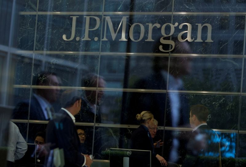 &copy; Reuters. JP Morgan em Londres
19/9/2013 REUTERS/Neil Hall