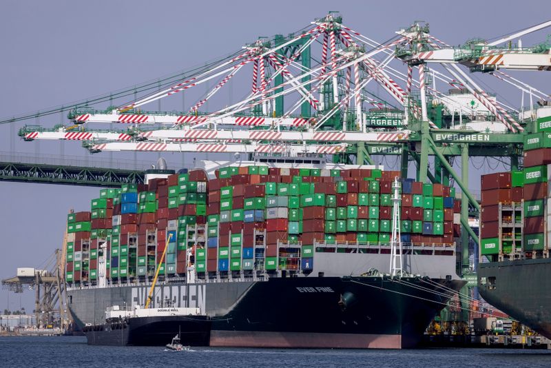 &copy; Reuters. Porto de Los Angeles em San Pedro, na Califórnia
29/09/2021
REUTERS/Mike Blake