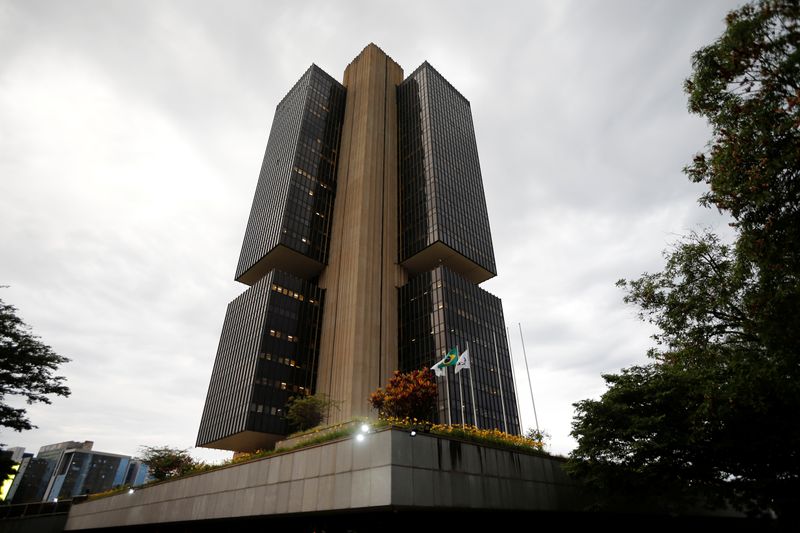 &copy; Reuters. Imagen de archivo del edificio del Banco Central de Brasil en Brasilia, Brasil. 29 de octubre, 2019. REUTERS/Adriano Machado