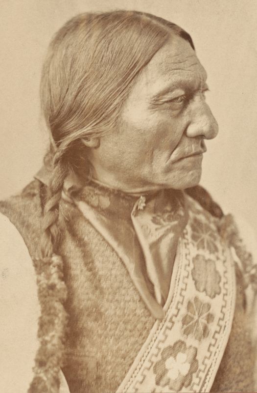 &copy; Reuters. زعيم الأمريكيين الأصليين الشهير في القرن التاسع عشر سيتينج بول في صورة من حوالي عام 1885. صورة لرويترز من معهد سميثسونيان. (يحظر إعادة بيع الصو