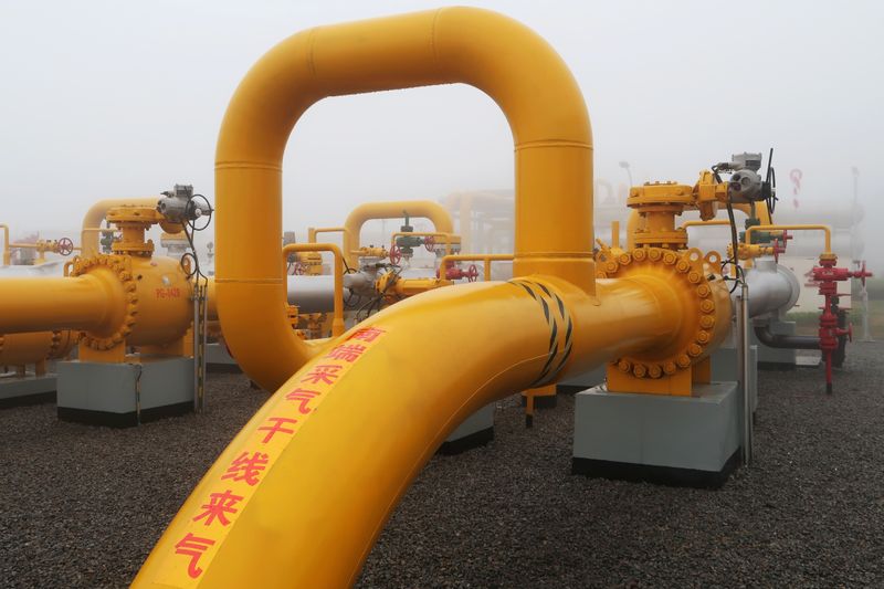 &copy; Reuters. A gas injection site of Xiangguosi underground storage run by PetroChina is seen in Chongqing, China March 18, 2018. Picture taken March 18, 2018. REUTERS/Chen Aizhu