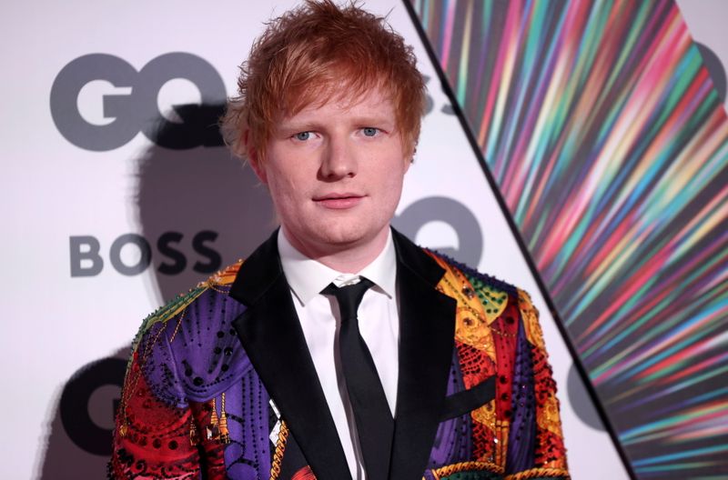 &copy; Reuters. Ed Sheeran durante premiação em Londres
01/09/2021 REUTERS/Henry Nicholls