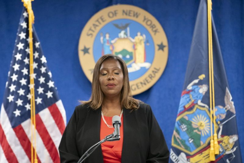 New York State Attorney General Letitia James announces run for governor