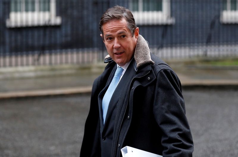 © Reuters. FILE PHOTO: Barclays' CEO Jes Staley arrives at 10 Downing Street in London, Britain january 11, 2018. REUTERS/Peter Nicholls