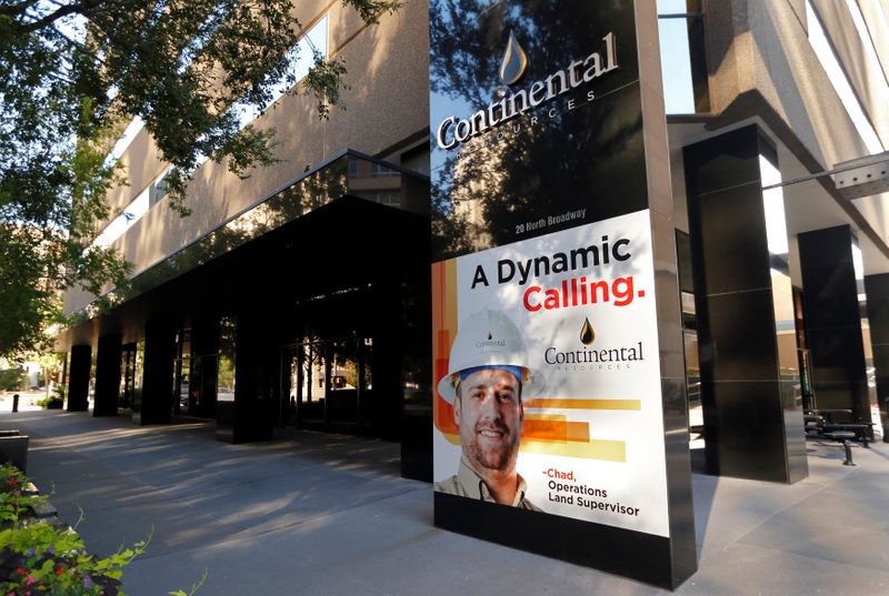 &copy; Reuters. The Continental Resources headquarters building is seen in downtown Oklahoma City, Oklahoma September 22, 2014. REUTERS/Steve Sisney